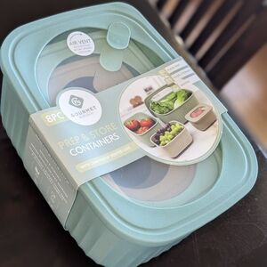 Gourmet Kitchen 8-Piece Storage Containers